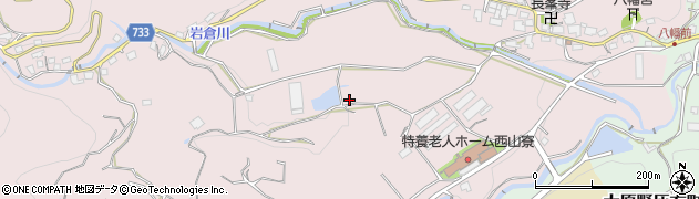 京都府京都市西京区大原野石作町2707周辺の地図