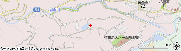 京都府京都市西京区大原野石作町周辺の地図