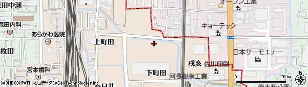京都府向日市森本町（竹図子）周辺の地図