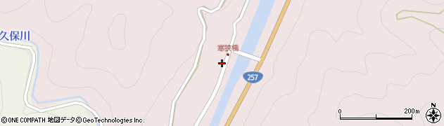 愛知県新城市横川（東ノ前）周辺の地図