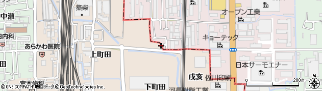 殿城公園周辺の地図
