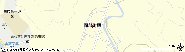 静岡県藤枝市岡部町殿周辺の地図