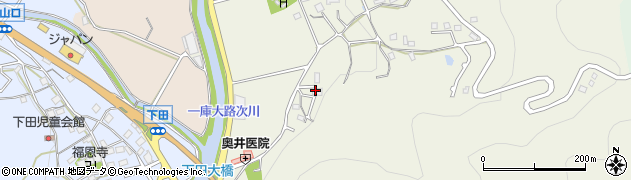 能勢骨董民芸村周辺の地図