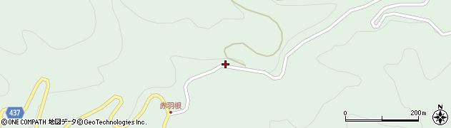 愛知県新城市作手高松本郷周辺の地図