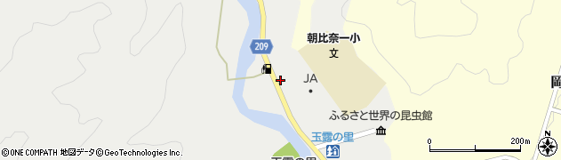 藤枝警察署朝比奈警察官駐在所周辺の地図
