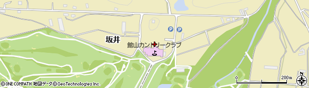 館山温泉周辺の地図