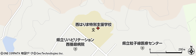 兵庫県立西はりま特別支援学校周辺の地図