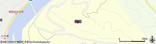 岡山県美咲町（久米郡）柵原周辺の地図