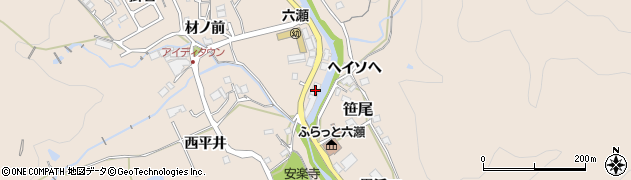 兵庫県川辺郡猪名川町笹尾加門田35周辺の地図