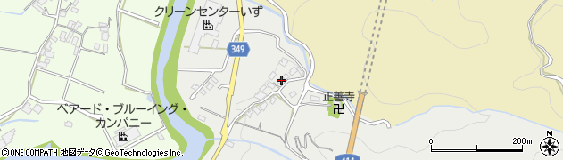 静岡県伊豆市佐野520周辺の地図