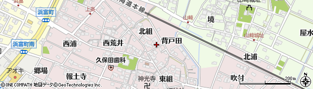愛知県安城市上条町北組29周辺の地図