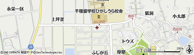 愛知県知多郡東浦町生路池上108周辺の地図
