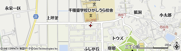 愛知県知多郡東浦町生路池上110周辺の地図