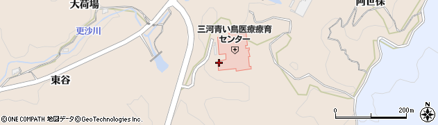 愛知県岡崎市高隆寺町（和留沢）周辺の地図