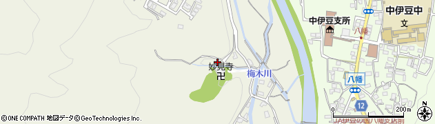 静岡県伊豆市梅木280-4周辺の地図