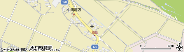 滋賀県甲賀市水口町嶬峨627周辺の地図