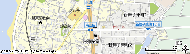ファミリーマート知多新舞子店周辺の地図