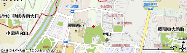 京都府京都市伏見区醍醐平松町3周辺の地図