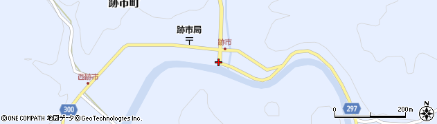 島根県江津市跡市町町東周辺の地図