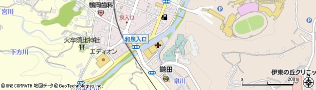 業務スーパー伊東店周辺の地図