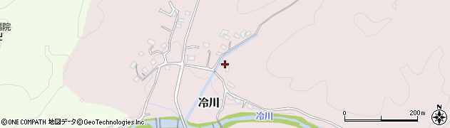 静岡県伊豆市冷川666周辺の地図