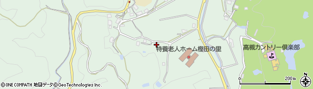 大阪府高槻市田能（小谷条）周辺の地図