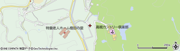 大阪府高槻市田能（壽代）周辺の地図