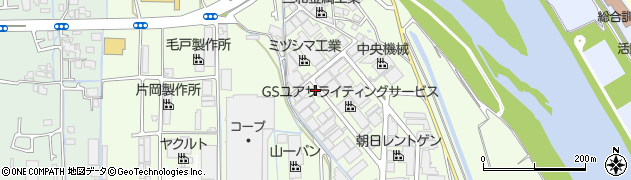 京都府京都市南区久世築山町周辺の地図