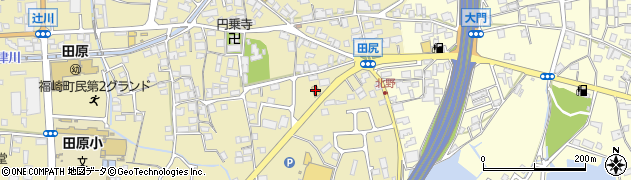 丸亀製麺福崎店周辺の地図