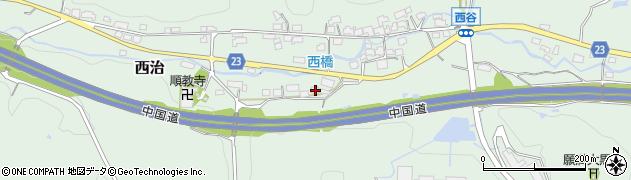 兵庫県神崎郡福崎町西治1925周辺の地図