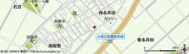 愛知県刈谷市小垣江町西永井田11周辺の地図