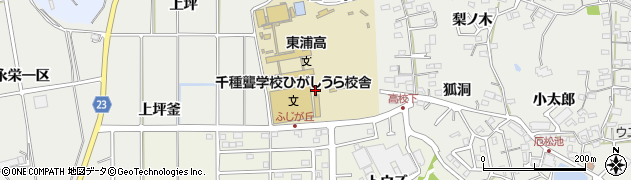 愛知県東浦町（知多郡）生路（池上）周辺の地図