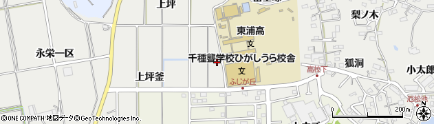 愛知県知多郡東浦町生路池上171周辺の地図