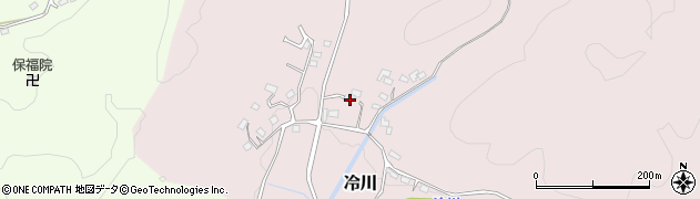 静岡県伊豆市冷川625周辺の地図