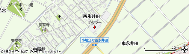 愛知県刈谷市小垣江町西永井田131周辺の地図