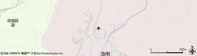 静岡県伊豆市冷川631周辺の地図