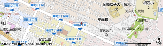 松月庵 中町店周辺の地図