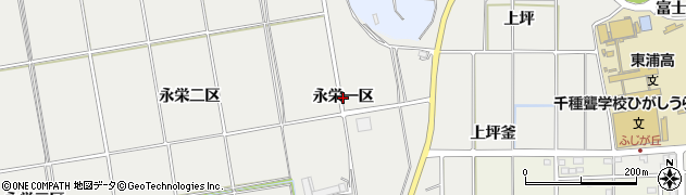 愛知県東浦町（知多郡）生路（永栄一区）周辺の地図