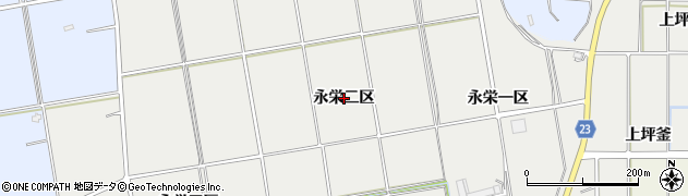 愛知県東浦町（知多郡）生路（永栄二区）周辺の地図