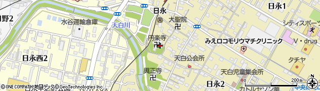 円楽寺周辺の地図