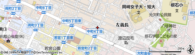 株式会社ソクナ岡崎営業所周辺の地図