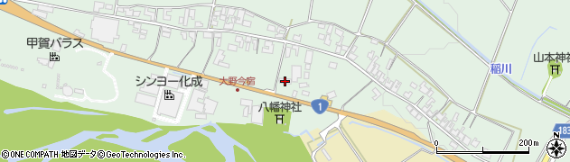 レジデンス甲賀土山周辺の地図