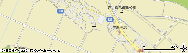 滋賀県甲賀市水口町嶬峨周辺の地図