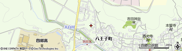 三重県四日市市八王子町1376周辺の地図