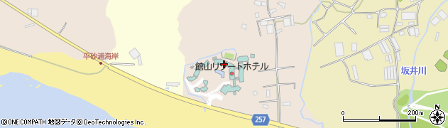 館山リゾートホテル周辺の地図