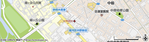 akippa中野新田駐車場（4）周辺の地図