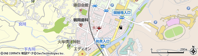 静岡県伊東市宮川町周辺の地図