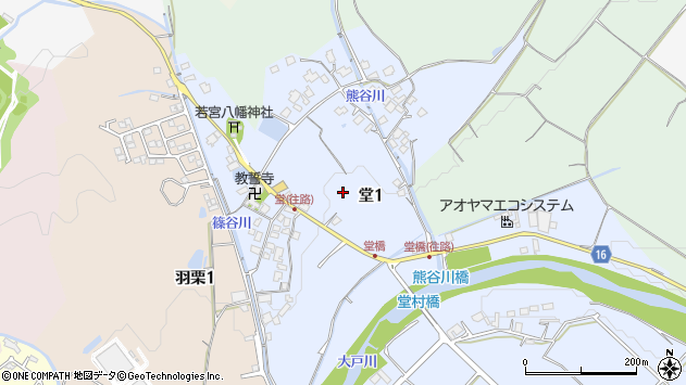〒520-2116 滋賀県大津市堂の地図