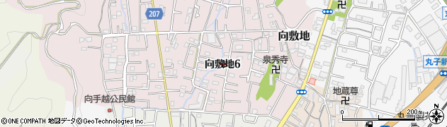静岡県静岡市駿河区向敷地6丁目周辺の地図