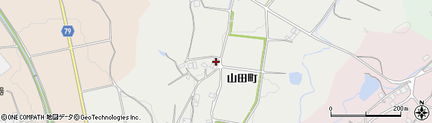 山田町公民館周辺の地図